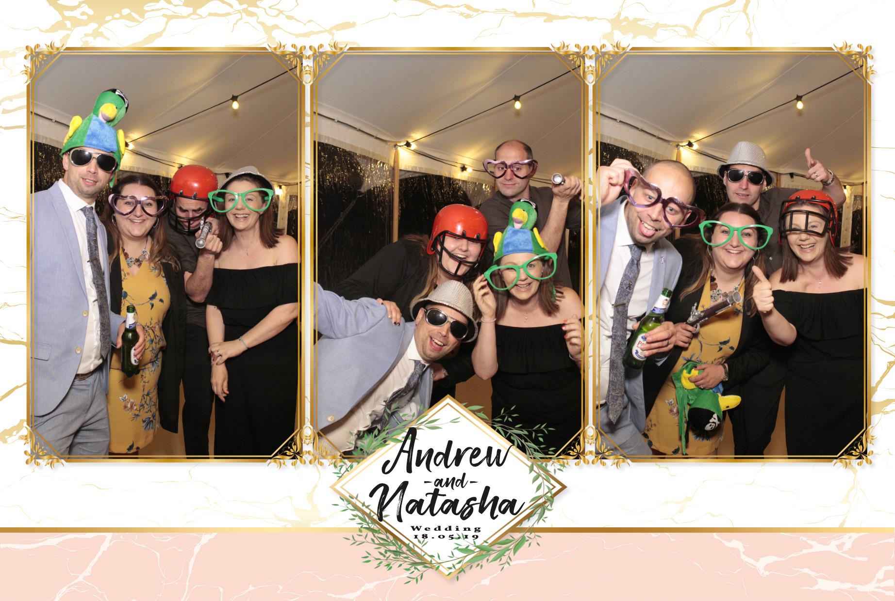 Andrew & Natasha's Wedding  | View more photos from the event at gallery.myphotoboothexperience.co.uk/u/MyPhotoBoothExperienceLtd/Andrew-Natashas-Wedding